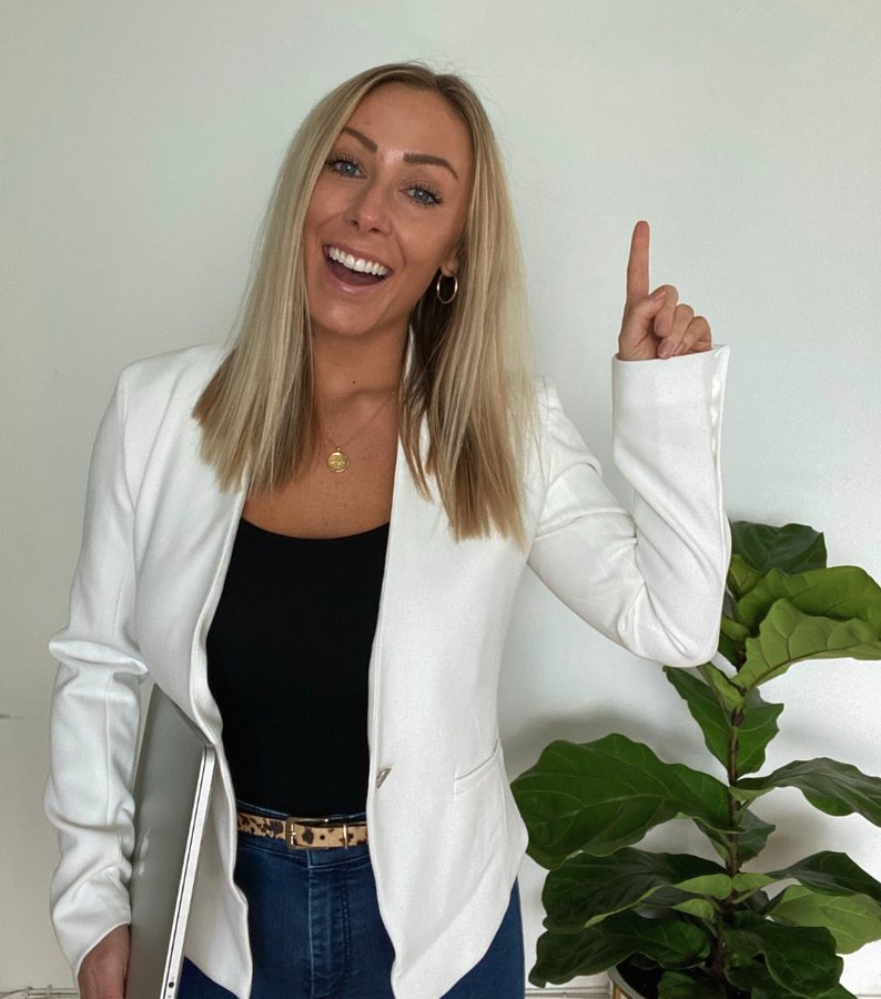 Founder portrait used across the agency's social content